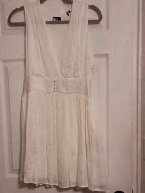 The Kooples Cream/White Mini Dress Size 3 Bride Bridesmaid Wedding Party